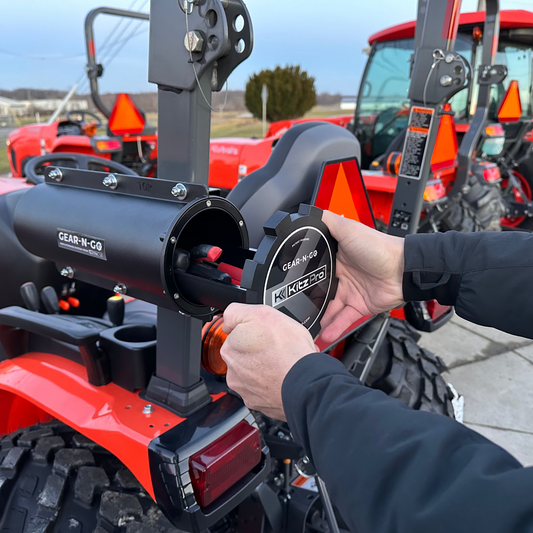 Sub-Compact/Compact Tractors with up to 3-1/2" Wide Mounting Location